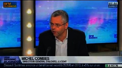 Plan Shift: "Alcatel a cinq semestres pour gagner", Michel Combes, dans GMB - 06/02