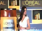 Katrina launches new Loreal products
