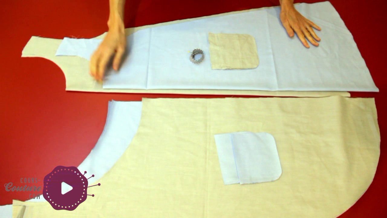 Cours de couture - Apprendre à coudre une tunique femme dos nu - Tuto de couture