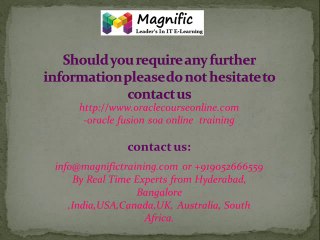 oracle fusion adf Online Training in Africa