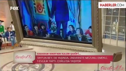 Hababam Sınıfı'nın Kalem Şakir'i Esra Erol'da