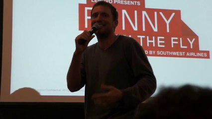 Comedian Owen Benjamin Performs at Lenovo HQ