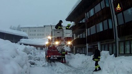 Cortina (BL) - Emergenza maltempo (05.02.14)