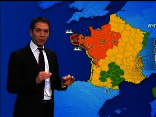 Météo: 29 départements placés en vigilance orange - 06/02