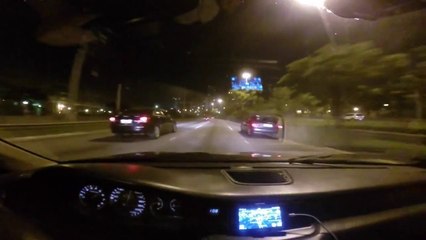 Rouler à fond et n'importe comment sur une autoroute au Brézil