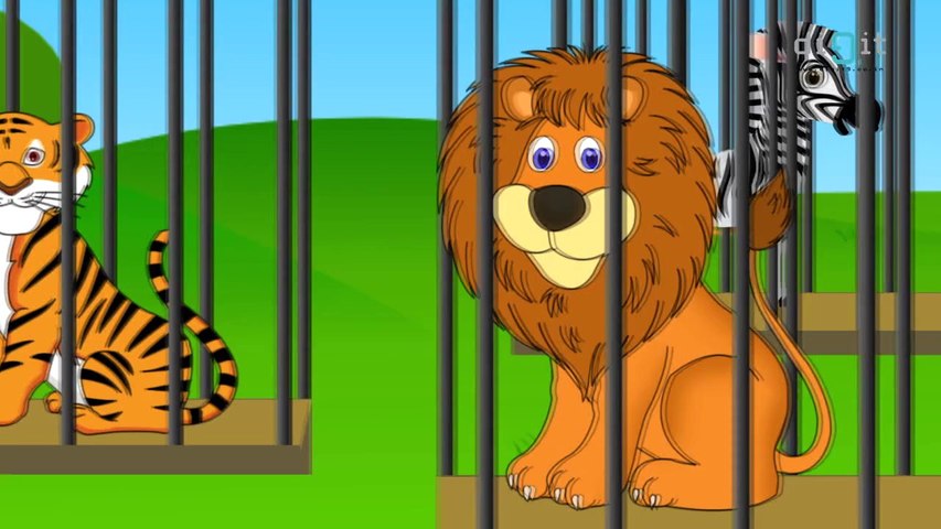 The Zoo Song -- We Are Going To The Zoo Animated Song for Kids