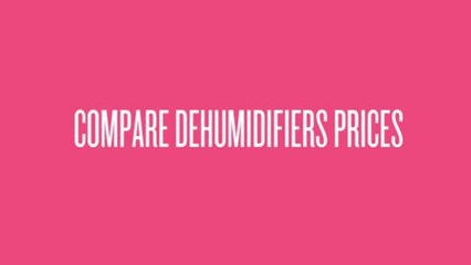 Mini Dehumidifiers Best Deals UK