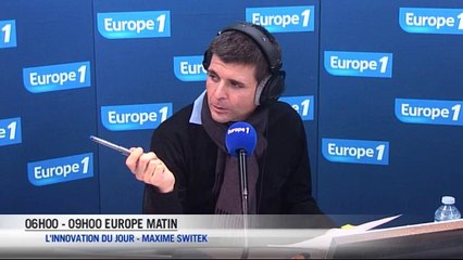 Un banc public en briques de lait