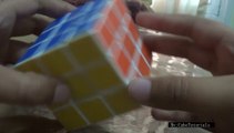 How to make 4 patterns on a Rubiks Cube