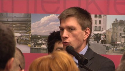 Inauguration de la permanence de campagne de Mathieu Klein