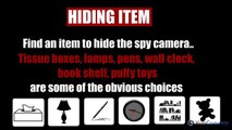 How to Hide a Spy Camera or more about Hidden Spy Cameras