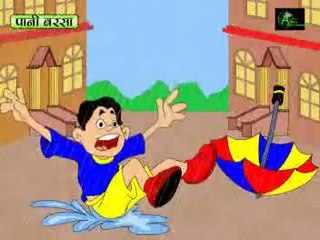 Pani Barsa Cham Cham Cham "Most Popular Nursery Rhythms" In Hindi