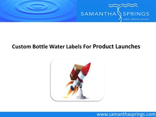Custom Bottle Water Labels: Samantha Springs