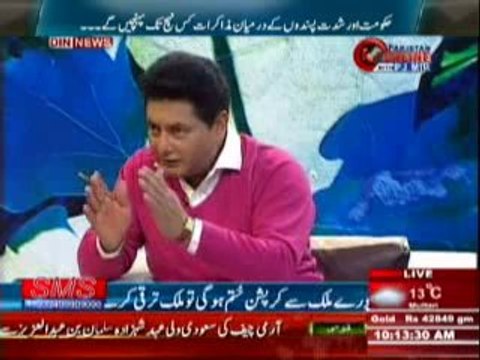 Pakistan Online with PJ Mir (Hukumat Ki Masla Kashmir Per Bharat Ko Muzakrat Ki Dawat) 6th February 2014 Part-2