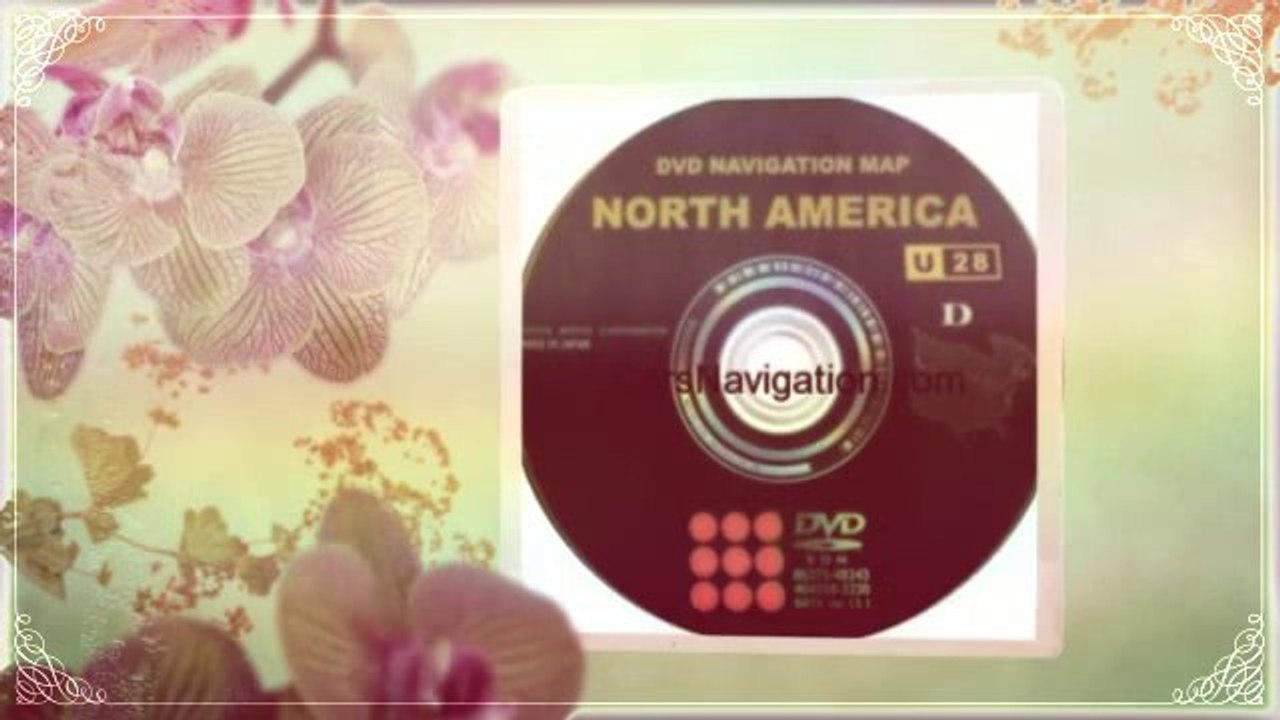 2014 U28 Lexus Toyota gps navigation maps DVD 13.1