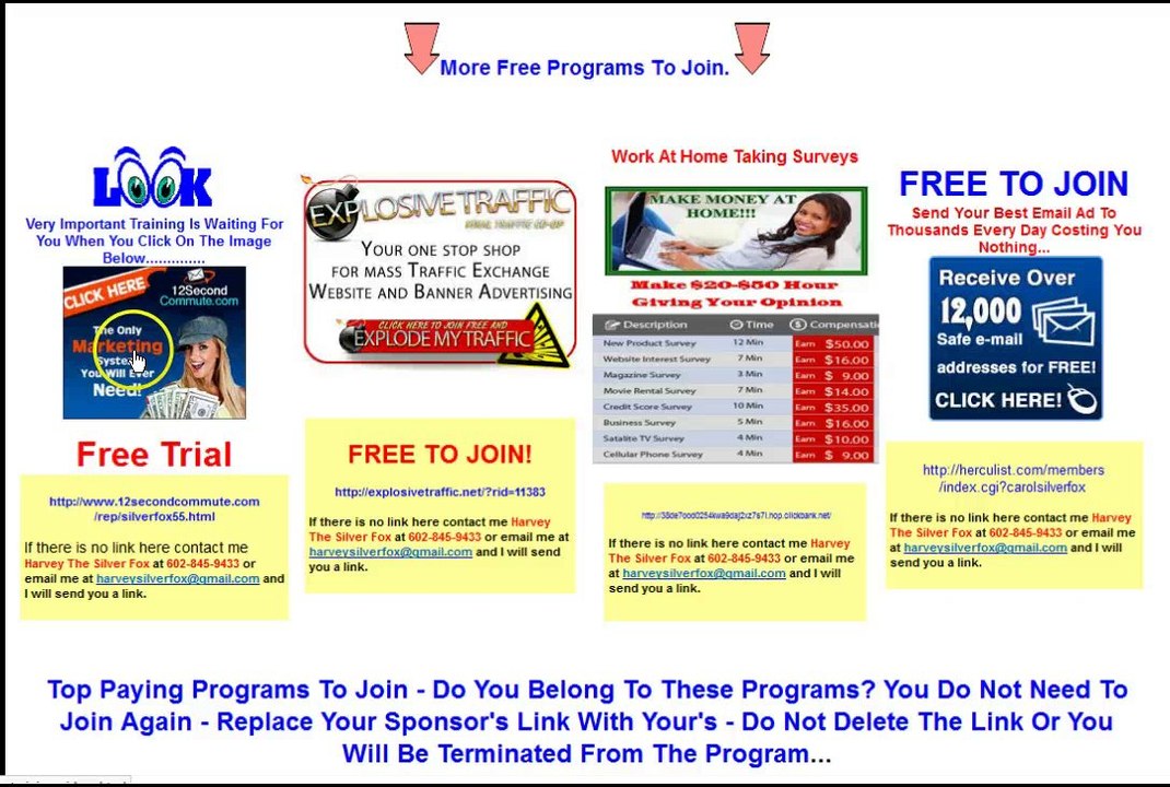 FREE Silver Fox Lead Factory Training Video Top Surfer 12 Second Commute Lead Capture