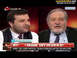 İlber Ortaylı Canlı Yayında Caps'lerini Yorumluyor