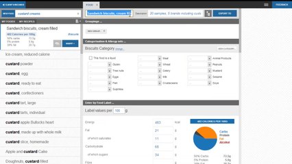 Nutritics Tutorials - Adding New Foods to the Database