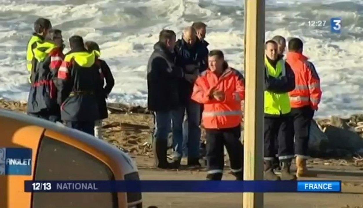 Le cargo échoué à Anglet attend son remorquage