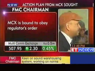 MCX is bound to obey regulators order FMC