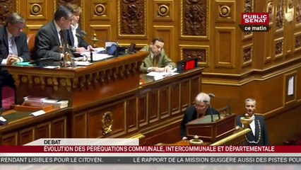 Débat sur l'évolution des péréquations - En séance