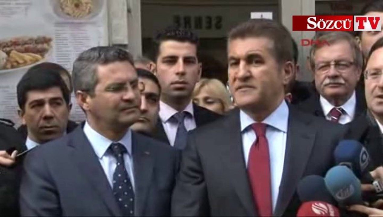 Sarıgül Taksim'de basın toplantısı düzenledi