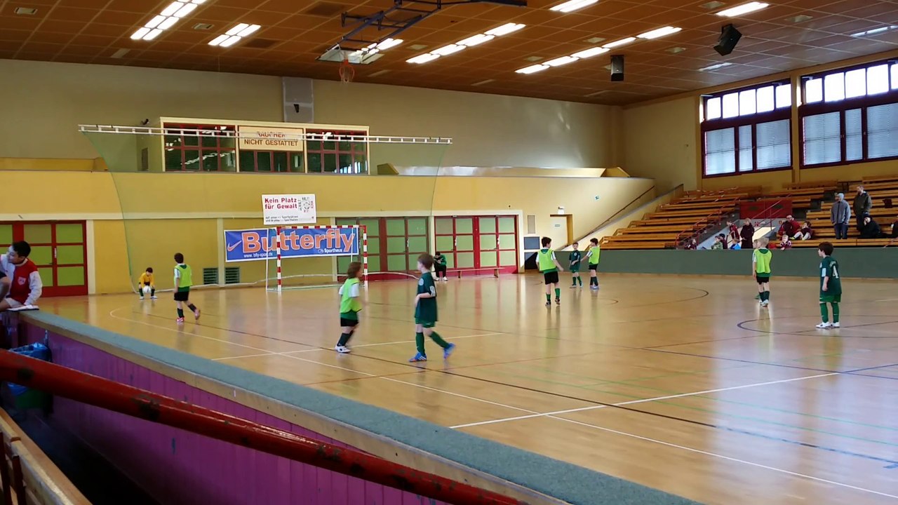 2.Platz beim Hallenturnier 2.2.14