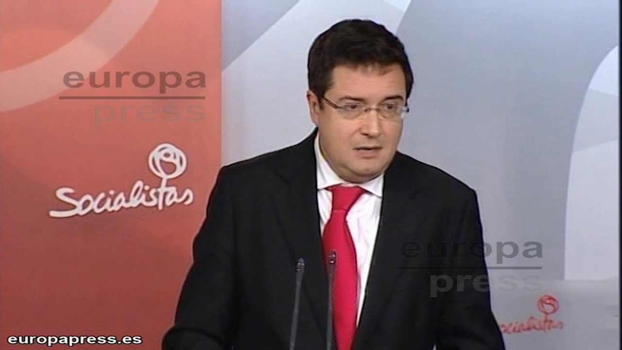 Óscar López pide a Rajoy que no se esconda sobre Gürtel