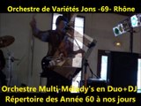 Orchestre de Variétés -Jons-69-Rhône-