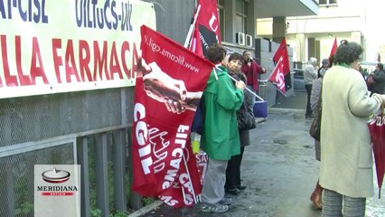No alla privatizzazione di Farmacap, sit-in dei dipendenti davanti assessorato