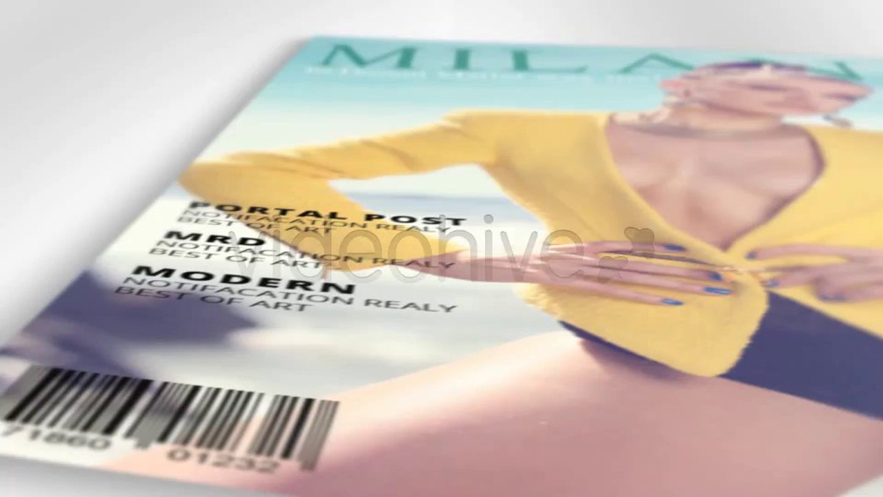 Milano Magazine Promo - After Effects Template