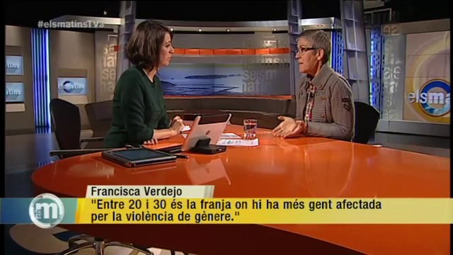 TV3 - Els Matins - Francisca Verdejo diu que no s'ha aconseguit un canvi social davant la violènci