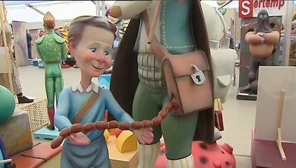 La crítica a los politícos y a la Casa Real marcan la Exposición del Ninot