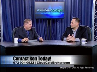 Ron Hamlett on TV CloudColoBroker.com to Start Working With Him
