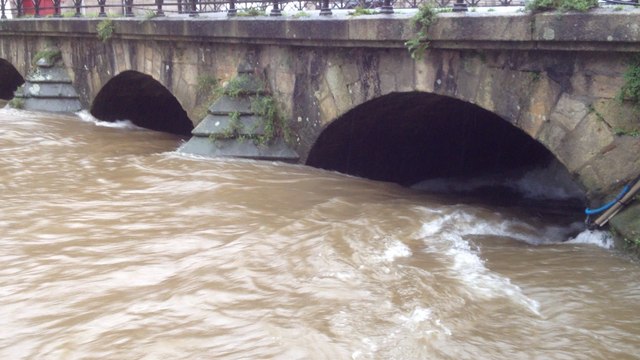 Inondation : L'Odet monte, Quimper se prépare au pire