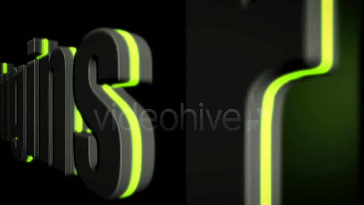 Text Trailer 3D - After Effects Template