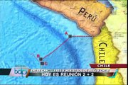 Andrés Chadwick previa reunión 2 2: Límite terrestre con Perú está en el Hito 1