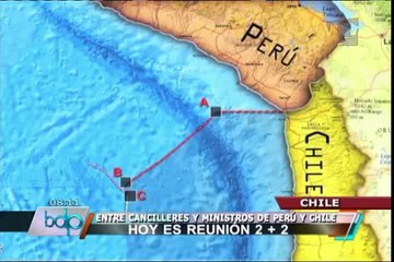 Andrés Chadwick previa reunión 2+2: Límite terrestre con Perú está en el Hito 1