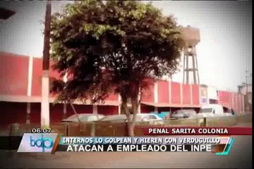 Internos del penal Sarita Colonia masacraron a trabajador del INPE