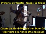Orchestre de Variétés -Jonage-Rhône-69-