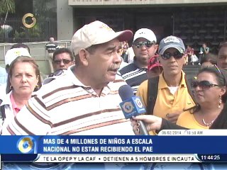 Proveedores del plan de alimentación escolar suspenderán actividades en todo el país