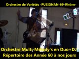 Orchestre de Variétés -PUSIGNAN-Rhône-69-
