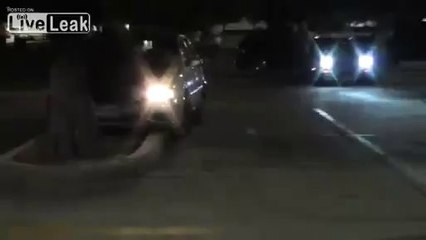 Parking lot drifting fails