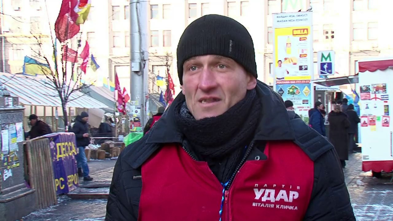 Kiev protesters fear possible Russian military intervention