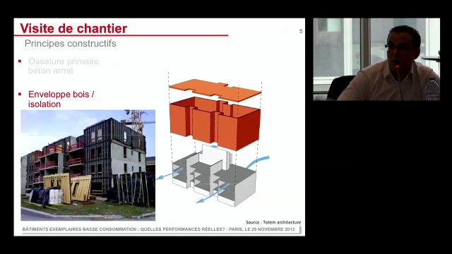 Colloque « Bâtiments exemplaires basse consommation : quelles performances réelles ? » - Partie 3/6 : retours d’expériences du suivi de 2 opérations de logement