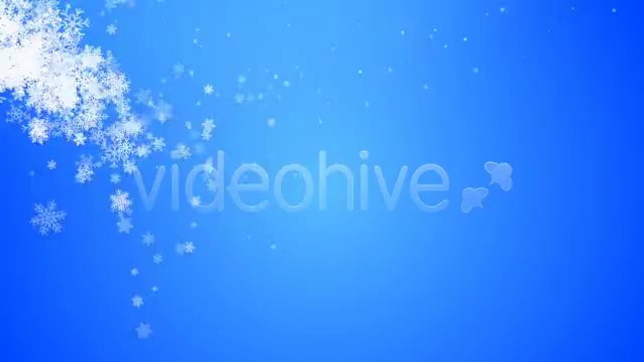 Snowflakes Logo Opener - After Effects Template