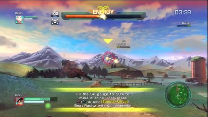 Dragon Ball Z Battle of Z - Demo Story Gameplay