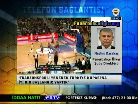 Nedim Karakaş: Trabzonspor'u yenerek Türkiye Kupası'na iyi bir başlangıç yaptık