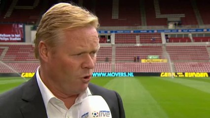23-09-2012 Koeman vooraf aan PSV – Feyenoord