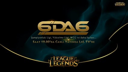 Şampiyonluk Ligi, Yükselme Ligi, WCG ve daha fazlası 6'da 6 programında!